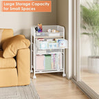 4-Tier Rolling Utility Cart - Image 9