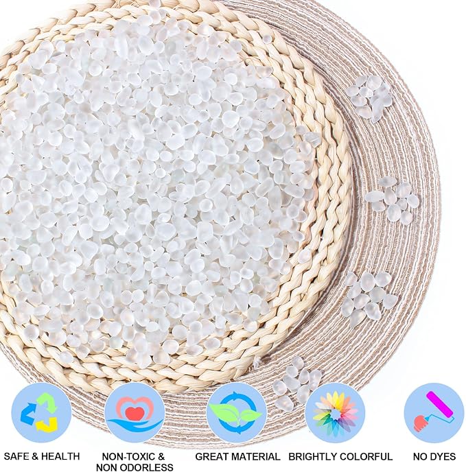 Keedolla 0.5 Lb White Frosted Sea Glass Stones Fish Tank Rocks Gravel Aquarium - Image 2
