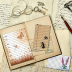 GLOBLELAND Notebook Clear Stamp Notepad Silicone Stamps Transparent Stamp - Image 4