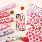 Tintnut Strawberry Permanent Vinyl 10 Sheets 12''x10'' Adhesive Vinyl | Flower - Image 7