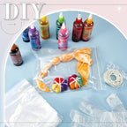 Silkfly 4 Pcs Cotton Items for Tie Dye - Image 4
