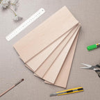 Balsa Wood Sheets 1/2" Thick, Unfinished Wooden Boards lumber - Image 2