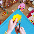 Jtnohx Color Felt, Soft Felt Sheets, 1.4mm Thick 8"x12" Handicraft Felt Fabrics - Image 5