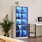 Dystler 65" Tall 5-Tier Display Cabinet - Image 9