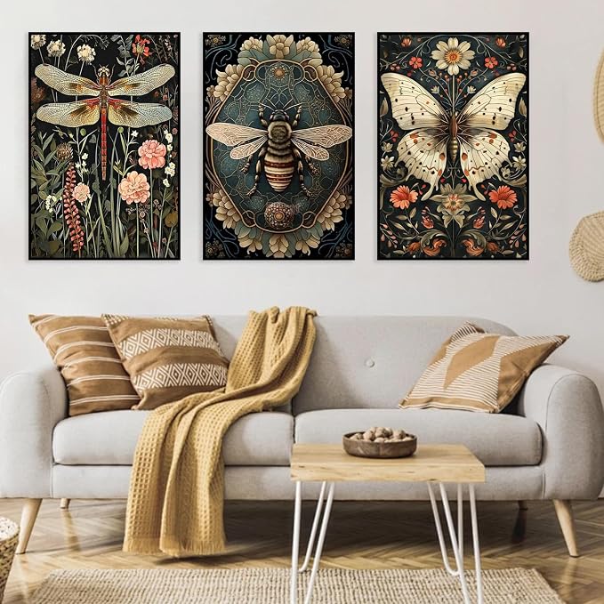 3 Pack Framed Paint by Numbers for Adult - Image 5