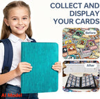 Card Binder 9 Pocket, Premium 540 Double Sided Pocket Collection Binder - Image 6
