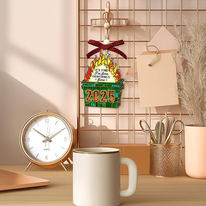 Dumpster Fire Ornament - Image 7