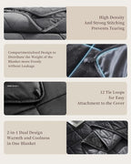 L'AGRATY Queen/King Size Weighted Blanket - Image 8