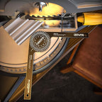 LEXIVON Aluminum Miter Saw Protractor | 7-Inch Rust Proof Angle Finder - Image 9