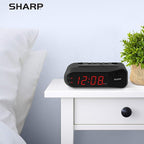 Sharp Easy-Set Digital Alarm Clock - Image 6