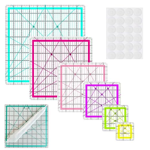 6 Quilting Rulers, Square Quilting Rulers | Quilting Rulers and Templates by BUZHIFF