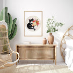 Nuberlic Black Cat Flowers Embroidery Kits - Image 8