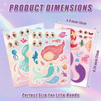 42 Sheets Create Mermaid of Dreams Stickers, Make Your Own Stickers - Image 2