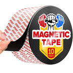Super Sticky Magnetic Tape, 10 Feet x 2 Inch / 3m x 5cm | Strong Magnet Strip by X-betMAGNET