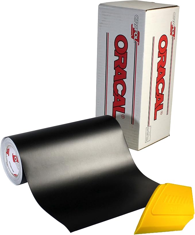 Oracal 651 12" x 30ft Matte Vinyl Choose Color Solvent-Based Adhesive-Backed by Orafol