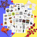 BulbaCraft 100Pcs Archery Stickers - Image 8
