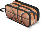 Custom Basketball Ball Skin Pencil Case Box Boys Girls Personalized Name Large by BOENLE-WELCOMEYOURCOMING