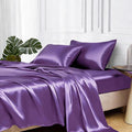MR&HM Satin Bed Sheets, King Size Sheets Set by MRHM