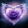 GXGLLPZBY Diamond Art Kits for Beginners, Dream Heart Flower Diamond Painting by GXGLLPZBYZBYHW