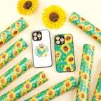 Tintnut Sunflower Permanent Vinyl 8 Sheets 12"x10" Yellow Adhesive Vinyl | - Image 7