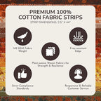 Tinyspool & Co.'s Twirlie Roll 40 Precut Quilting Fabric Strips - Image 5