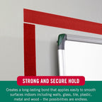 VELCRO Brand Colors | Red Sticky Back Tape | 10ft Roll - Image 4