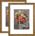 Vittanly 16x20 Picture Frames Set of 2, Ornate Vintage Photo Frame by Vittanly