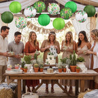 Panelee 12 Pcs Summer Cactus Party Decorations Mexican Themed Succulent Plant - Image 4