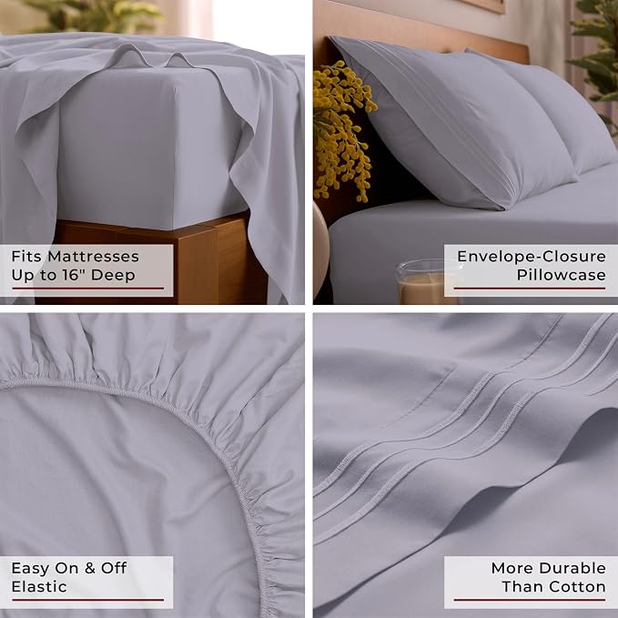 Mellanni Queen Sheets Set - Image 5