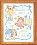 Janlynn 242077 Sleepy Bunnies Sampler Counted Cross Stitch Kit by Janlynn