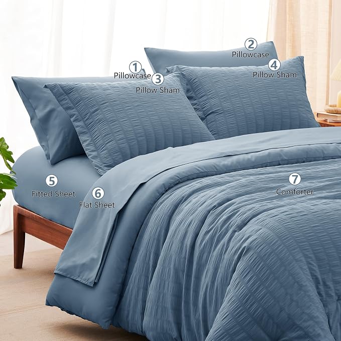 CozyLux California King Comforter Set - Image 8