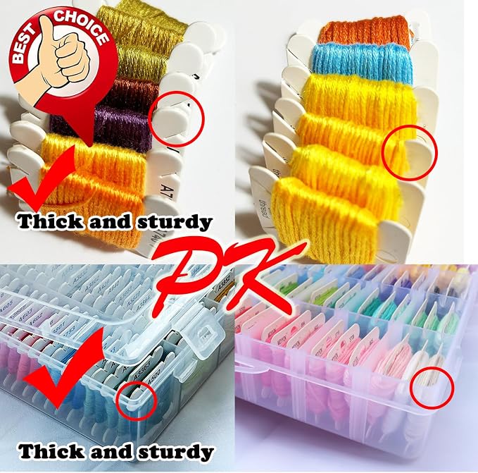 Friendship Bracelet Kit Embroidery Floss 80 Colors - Image 4