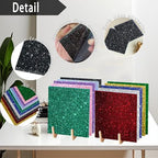 Glitter Acrylic Sheets, 2 Pack, 1/8" Thick | 3mm Cast Sparkly Acrylic, - Image 3