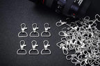 Key Chain Clip Hook, Anezus D Ring Clip Keychain Lanyard Swivel Snap Hooks Clip - Image 6