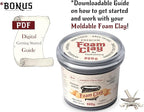 The Foamory Moldable Cosplay Foam Clay High Density Air Dry Clay, EVA Foam - Image 6
