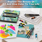 Inburit Acrylic Painting Kit for Adults & Kids - Image 7