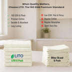 LITO LINEN AND TOWEL Flour Sack Towels – 100% Cotton, 28x28 Inches, Highly - Image 6