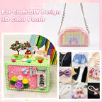 9000Pcs 3-8mm Red Blue Pink Flatback Pearls - Image 6