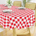 Smiry Oval Table Cloth, Waterproof Vinyl Tablecloth by Smiry