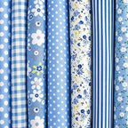 Cotton Fabric DIY Making Supplies Quilting Patchwork Fabric Fat Quarter Bundles - Image 3