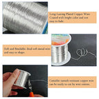 328 Feet Tarnish Resistant Copper Wires 28 Gauge Jewelry Craft Wires Beading - Image 3