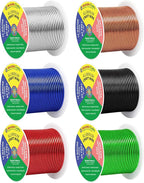 Mandala Crafts 14 GA Black Red Green Assorted Anodized Aluminum Craft Wire | by MandalaCrafts