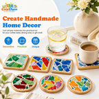 CaiyiDiyue 6 Sets DIY Glass Mosaic Tiles - Image 3