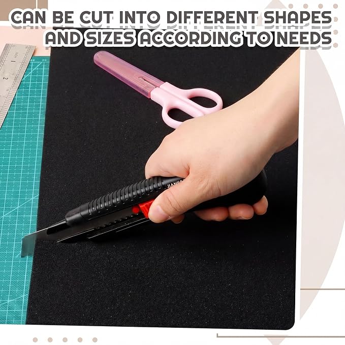 Amylove 1 Pack Polyurethane Foam 1/2" x 24" x 84" High Density Cushion - Image 4