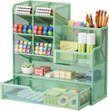 Marbrasse Mesh Pen Holder for Desk, Desk Organizers and Accessories for Office by Marbrasse