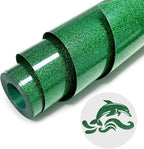 Green Glitter HTV Heat Transfer Vinyl by WRTUUED