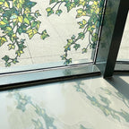 Original Hand Drawn Stained Glass Window Hanging Cling - Image 5