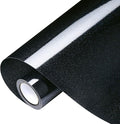 VinylRus Glitter Heat Transfer Vinyl Rolls-10” x 8ft Black Iron on Vinyl by VinylRus