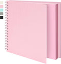Vienrose Scrapbook Album 12x12 Inch Blank Thick Kraft Paper DIY Scrapbooking by Vienrose