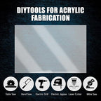 8-Pack Plastic Sheet, 8.3 x 11.7 Inch 0.02 Inch Thick Transparent Clear - Image 4